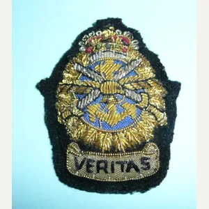 Canadian Public Affairs Officer's Bullion Beret Badge, QEII Crown