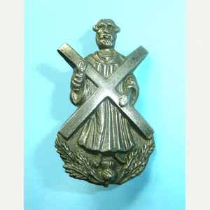 Black Watch (The Royal Highlanders) Other Ranks White Metal Sporran …