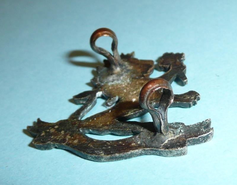 British Indian Army - Kumaon Regiment Officer's Silver Plated Cap Badge — image 4