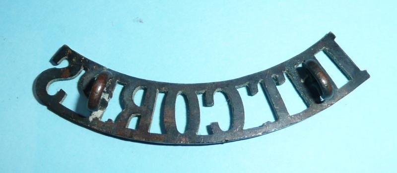 Int Corps - Intelligence Corps Brass Shoulder Title — image 2