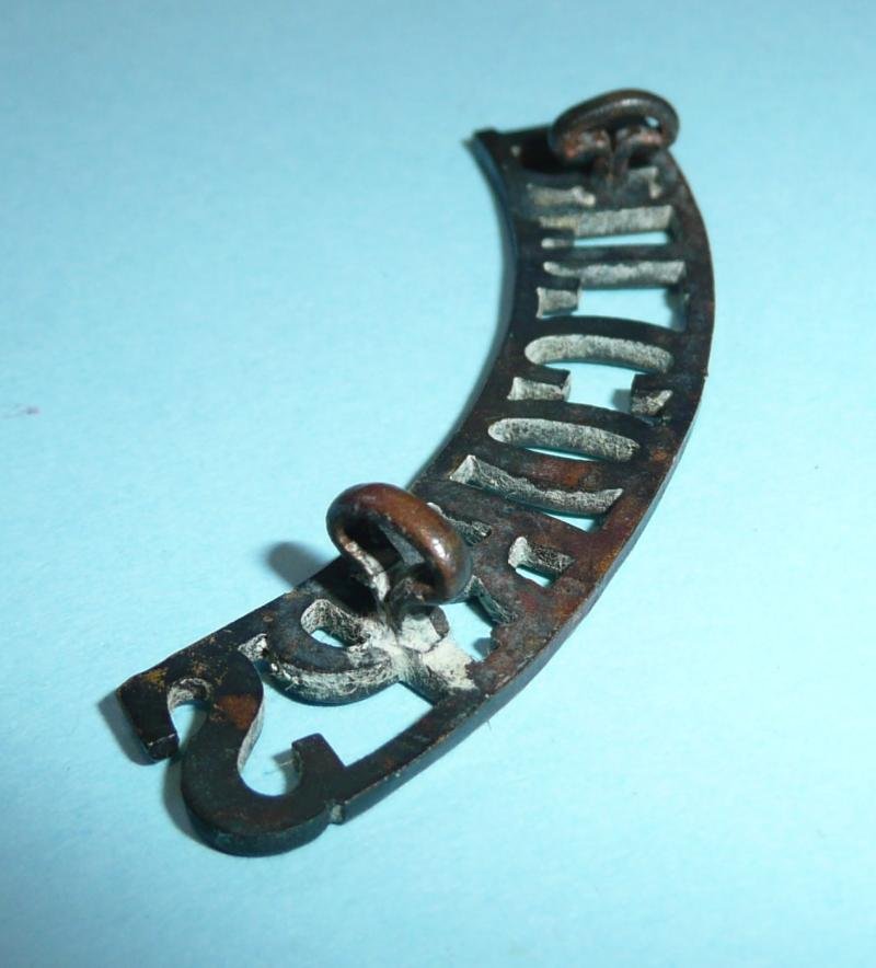 Int Corps - Intelligence Corps Brass Shoulder Title — image 3