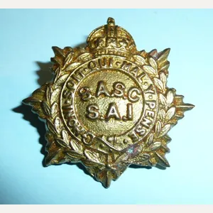 South African Army Service Corps (SASC / SAI) Cast Brass …