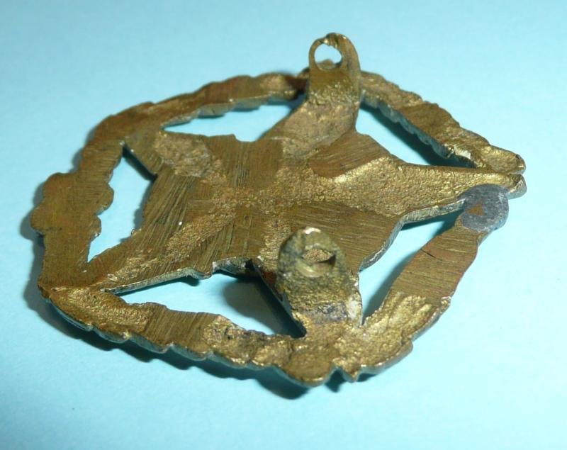 WW2 South Africa - Regiment Botha (Commando) Regiment Theatre Cast Cap Badge — image 3