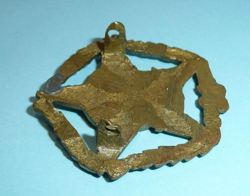 WW2 South Africa - Regiment Botha (Commando) Regiment Theatre Cast Cap Badge — image 4