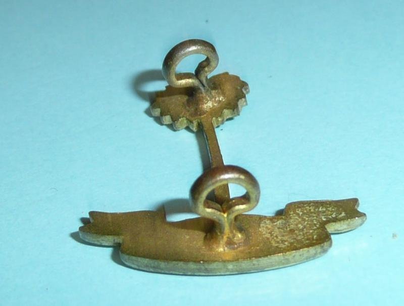 Royal West African Frontier Force (RWAFF) Officer's Gilt Collar Badge — image 4