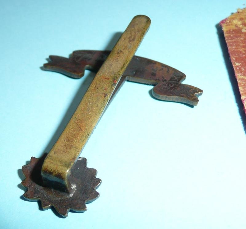 Royal West African Frontier Force (RWAFF) Cap Badge With Backing — image 4