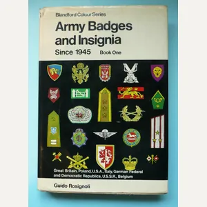 Blandford Colour Series - Army Badges and Insignia SINCE WW2 …