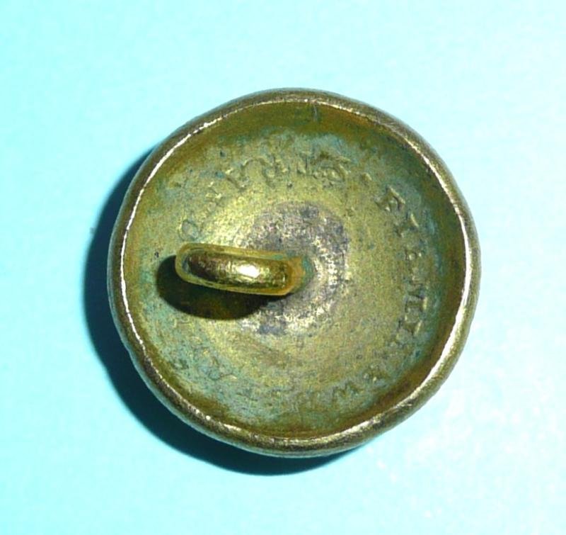 Georgian / Napoleonic Nottingham Militia Officer's Gilt Tunic Coatee Button — image 3