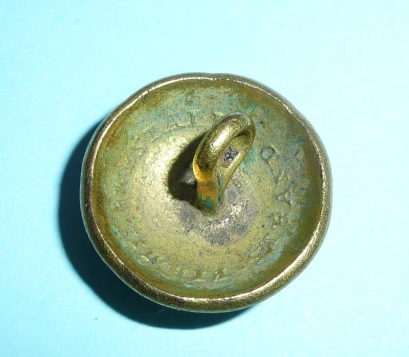 Georgian / Napoleonic Nottingham Militia Officer's Gilt Tunic Coatee Button — image 5