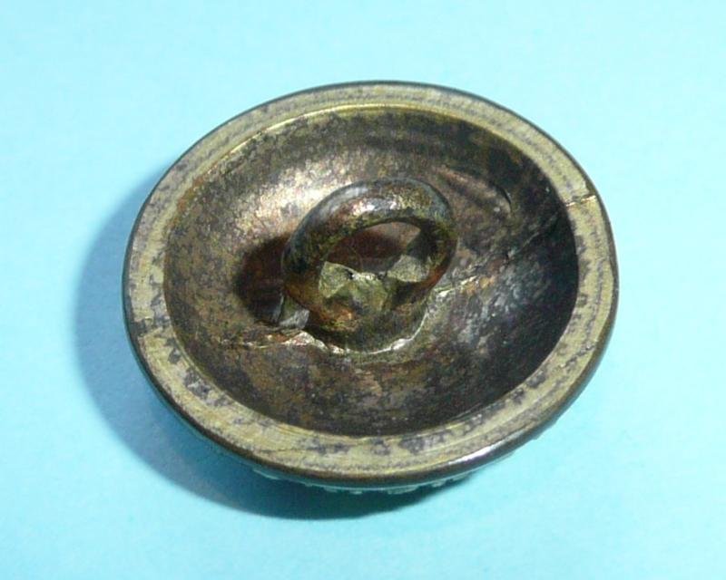 Georgian / Napoleonic Roxburgh Local Militia (Scotland) Officer's Gilt Tunic Coatee Button — image 4