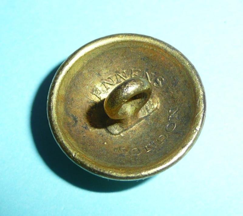 Georgian / Napoleonic Loyal Islington Volunteer Corps (LIV) (London) Officer's Gilt Tunic Coatee Button — image 4