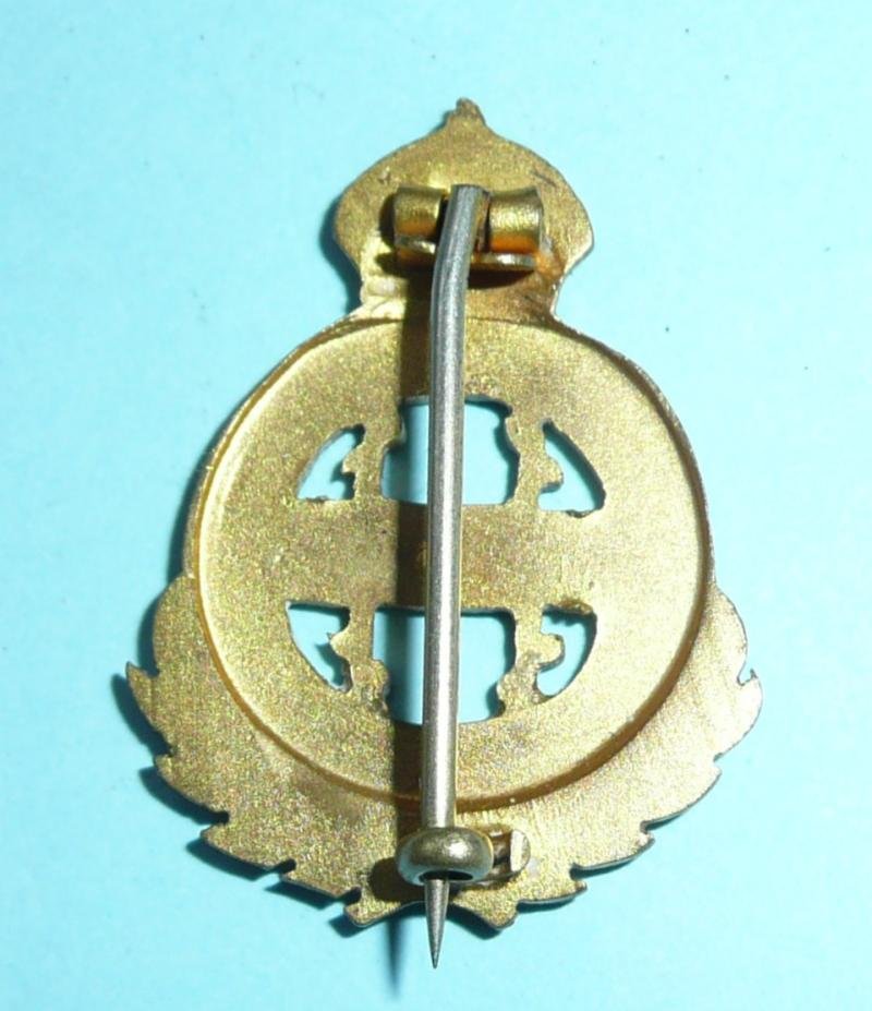 WW1 - 18th Royal Hussars (Queen Mary's Own) Gilt Sweetheart OCA Pin Brooch Badge — image 3