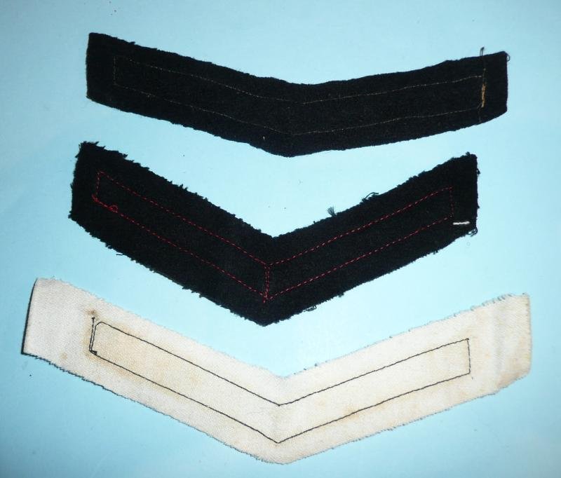 WW2 Era Royal Navy Leading Boy Stripes Chevrons - 3 patterns worn — image 2