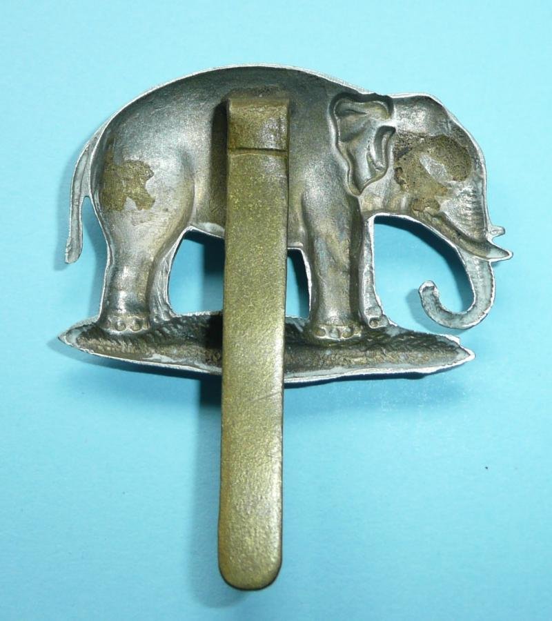 19th Hussars White Metal Pagri Badge - Slider — image 2