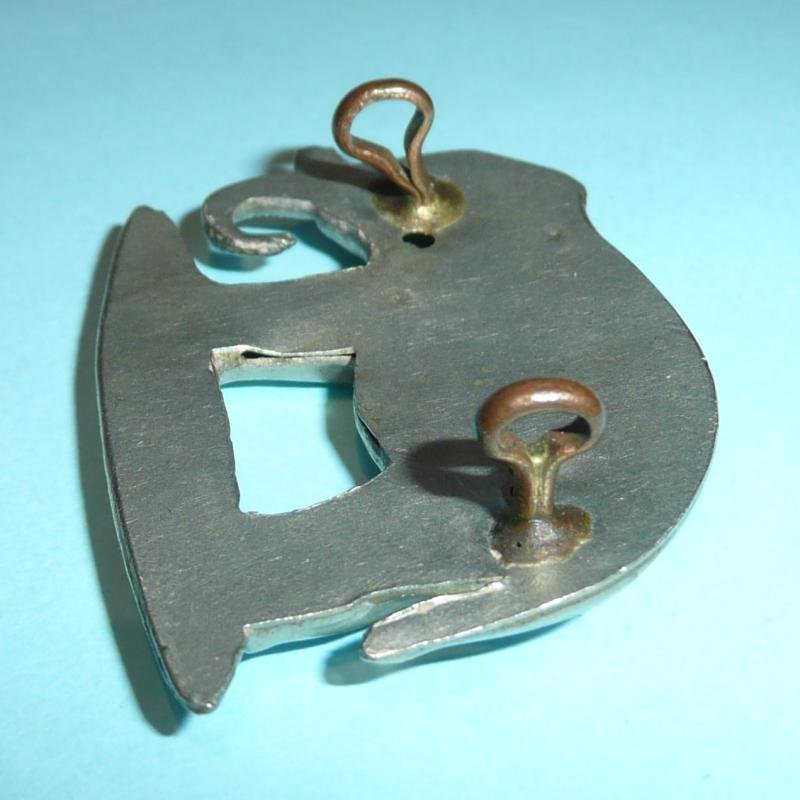 19th Royal Hussars (Queen Alexandra 's Own ) NCO's White Metal Arm Badge — image 4