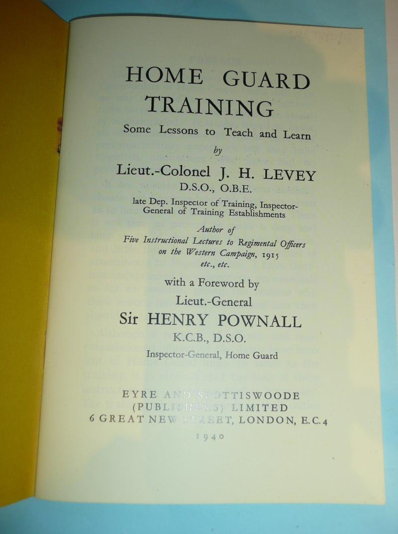 Home Guard Training Manal - Reprint from 1940 original — image 4