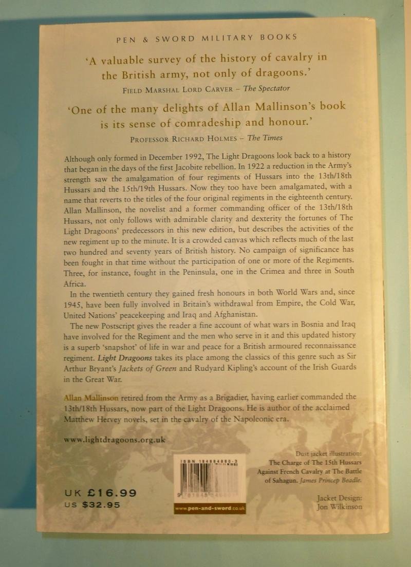 Light Dragoons - The Making of a Regiment - Allan Mallinson — image 2