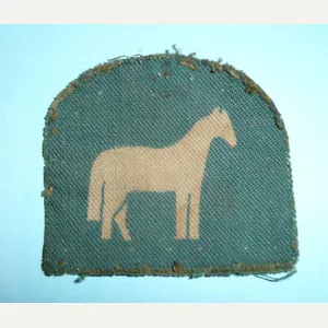 WW2 9th Armoured Brgiade Printed Cloth Formation Sign