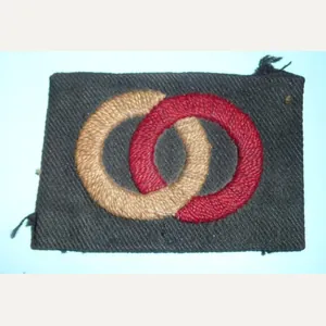 WW2 36th Infantry Division Burma Chindits Woven Cloth Formation Sign …