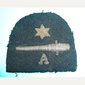 WW2 Royal Navy (RN) Bullion Anti Aircraft Gunner, 3rd Class