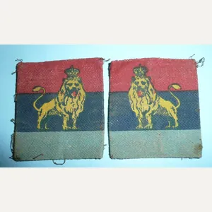 WW2 GHQ British Troops in Egypt and Mediterranean Printed Formation …