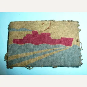 WW2 80th Infantry Division Printed Cloth Formation Sign