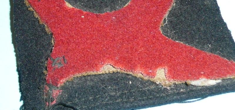WW2 4th Indian Division Hand Made Felt Formation Sign, 1st Pattern — image 2