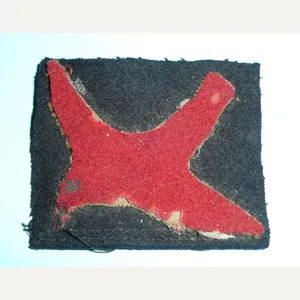 WW2 4th Indian Division Hand Made Felt Formation Sign, 1st …