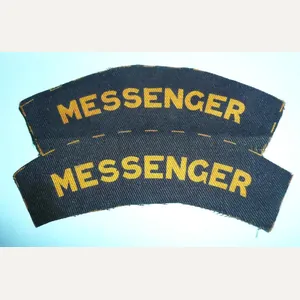 WW2 Home Front - Civil Defence Uncut Pair of Printed …