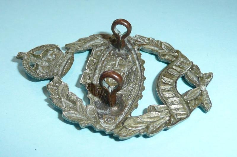 Royal Tank Corps / Regiment ( RTC / RTR) Other Rank's White Metal Cap Badge, King 's Crown — image 3
