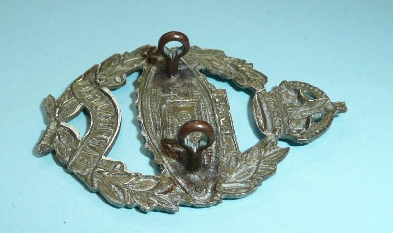 Royal Tank Corps / Regiment ( RTC / RTR) Other Rank's White Metal Cap Badge, King 's Crown — image 4