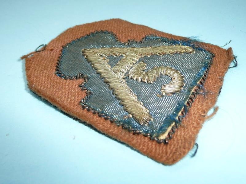 WW2 Theatre Made United States 5th Army Formation Sign Arm Badge Patch Flash Designation — image 2