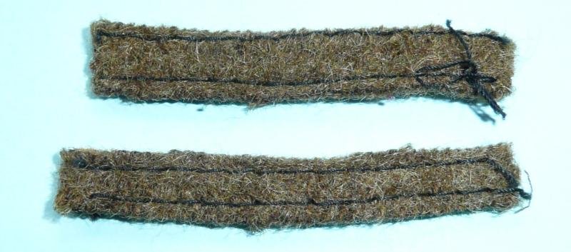 WW2 Pair of RECCE Reconnaissance Corps Felt Cloth Arm of Service Strips — image 2