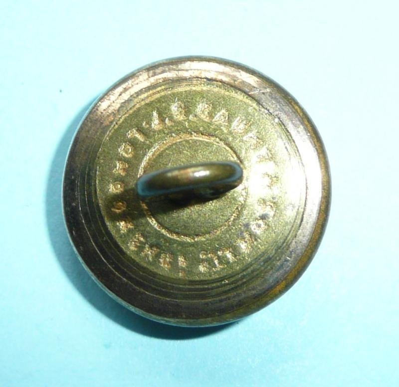 Edwardian / WW1 Army Pay Department Button Officer's Medium Pattern Fire Gilt Button — image 2