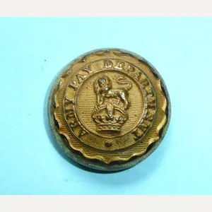 Edwardian / WW1 Army Pay Department Button Officer's Medium Pattern …