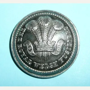 The Royal Welsh Fusiliers Volunteer Battalion Officer's Large Pattern Silver …