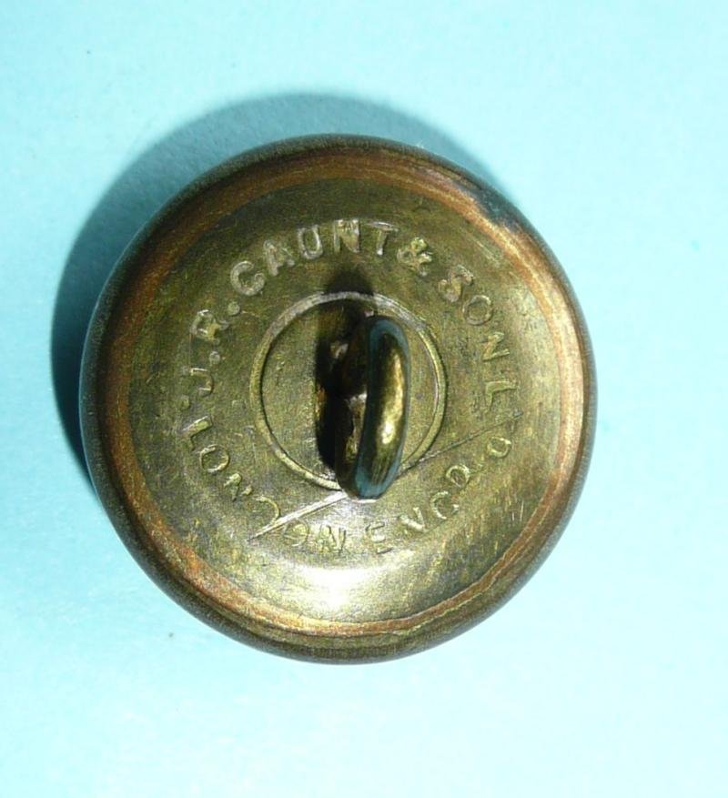 British Indian Army - 15th Punjab Regiment Officer's Medium Pattern Gilt Brass Button — image 2