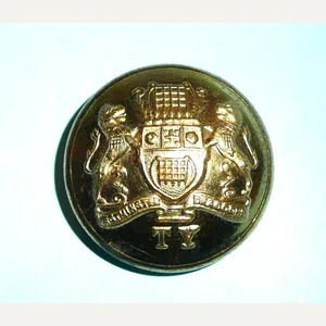 Westminster Dragoons TY Officer's Gilt Brass Large Pattern Button
