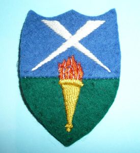 Aldershot District, Southern Command Embroidered Formation Sign Flash Designation Patch …