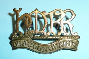 Boer War Dragoon Guards Reserve Regiment Other Ranks Gilding Metal …