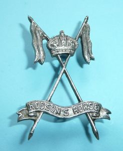 WW2 Indian Army - Hodson's Horse (Bengal Lancers) Officer's Silver …