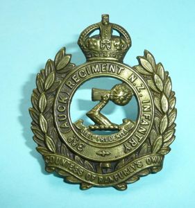 WW1 New Zealand - 3rd (Auckland) Regiment Bronze Cap Badge …