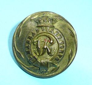 Indian Army - Victorian QVC Madras Staff Corps Officers Gilt …