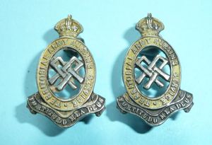 Territorial Army Nursing Service Matched Pair of Officer's Gilt and …