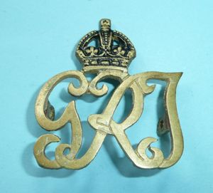 WW2 Indian Army Staff Officers / Unattached List Gilt Forage …