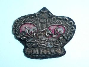 QVC Victorian Volunteer Battalion / Militia Staff Sergeants Bullion Rank …