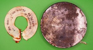 Granatwerfer 8 cm GrW 34 Transit Tin and Silk Charge …