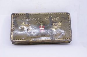 Army Club Sandhurst Size 50 X Cigarette Tin