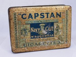 Capstan Navy Cut Cigarette Tin