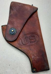 Smith and Wesson Victory Revolver Leather Holster.